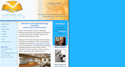 Desktop Screenshot of chesapeakeneurology.com